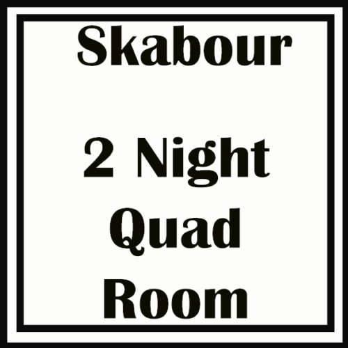 2 Night Family Room Skabour 2026
